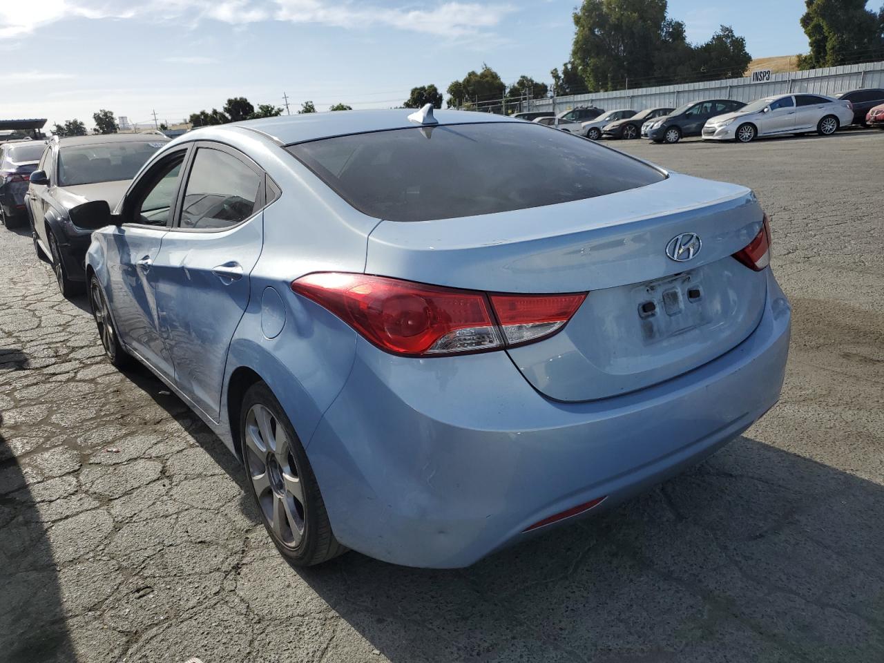 2012 Hyundai Elantra Gls VIN: KMHDH4AE3CU245816 Lot: 58320914