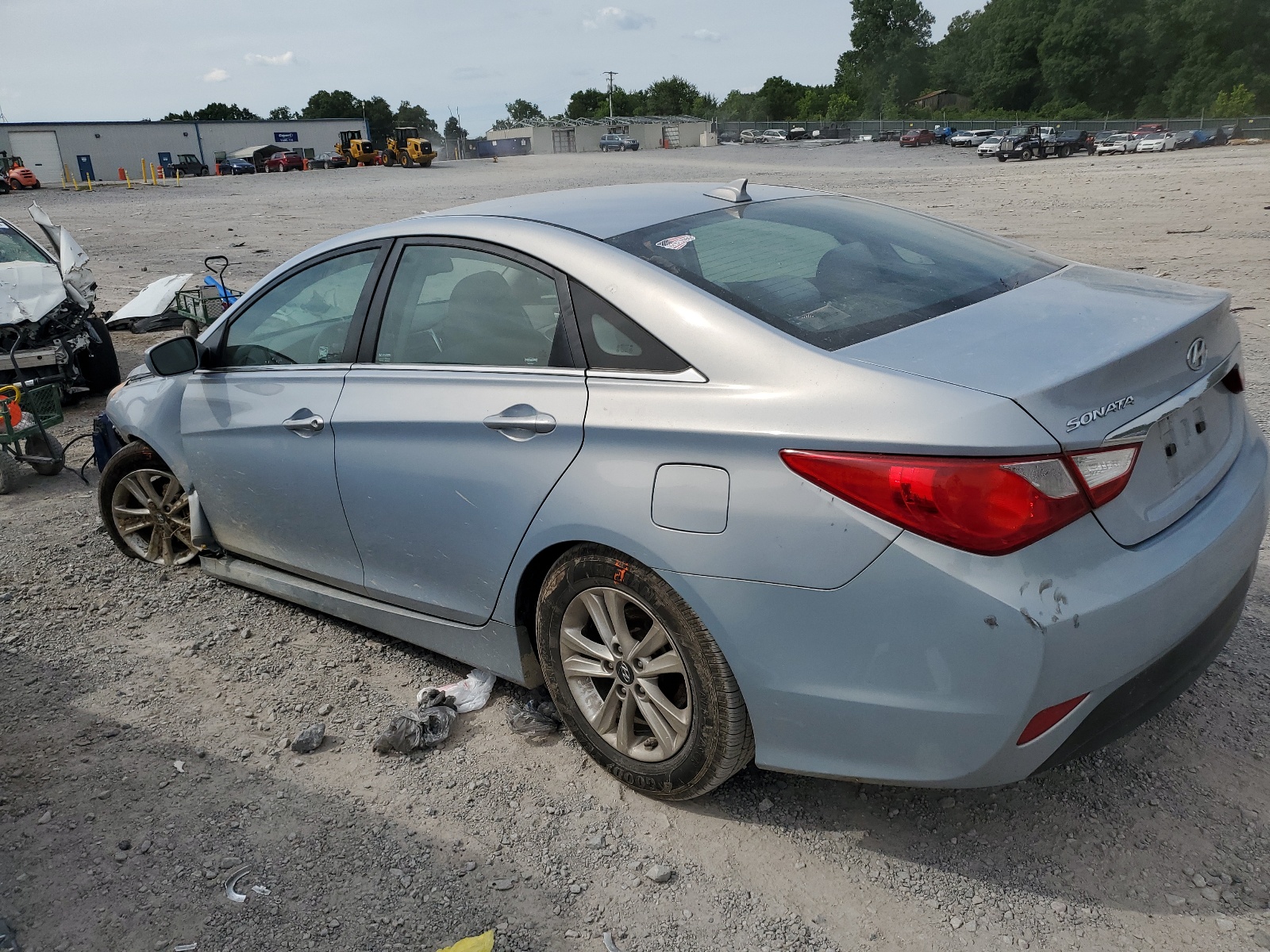 5NPEB4AC6EH860642 2014 Hyundai Sonata Gls