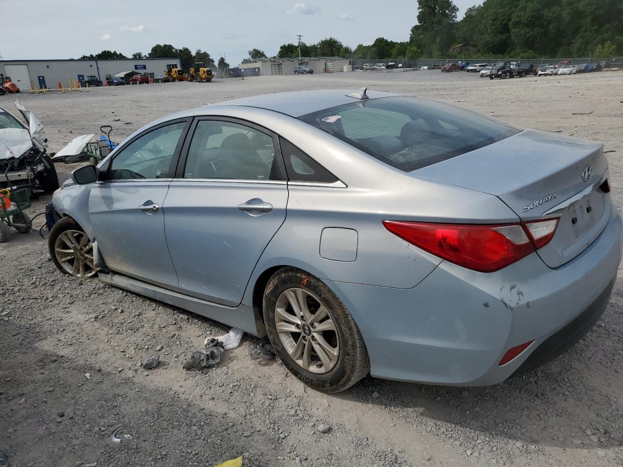 2014 Hyundai Sonata Gls VIN: 5NPEB4AC6EH860642 Lot: 58764434