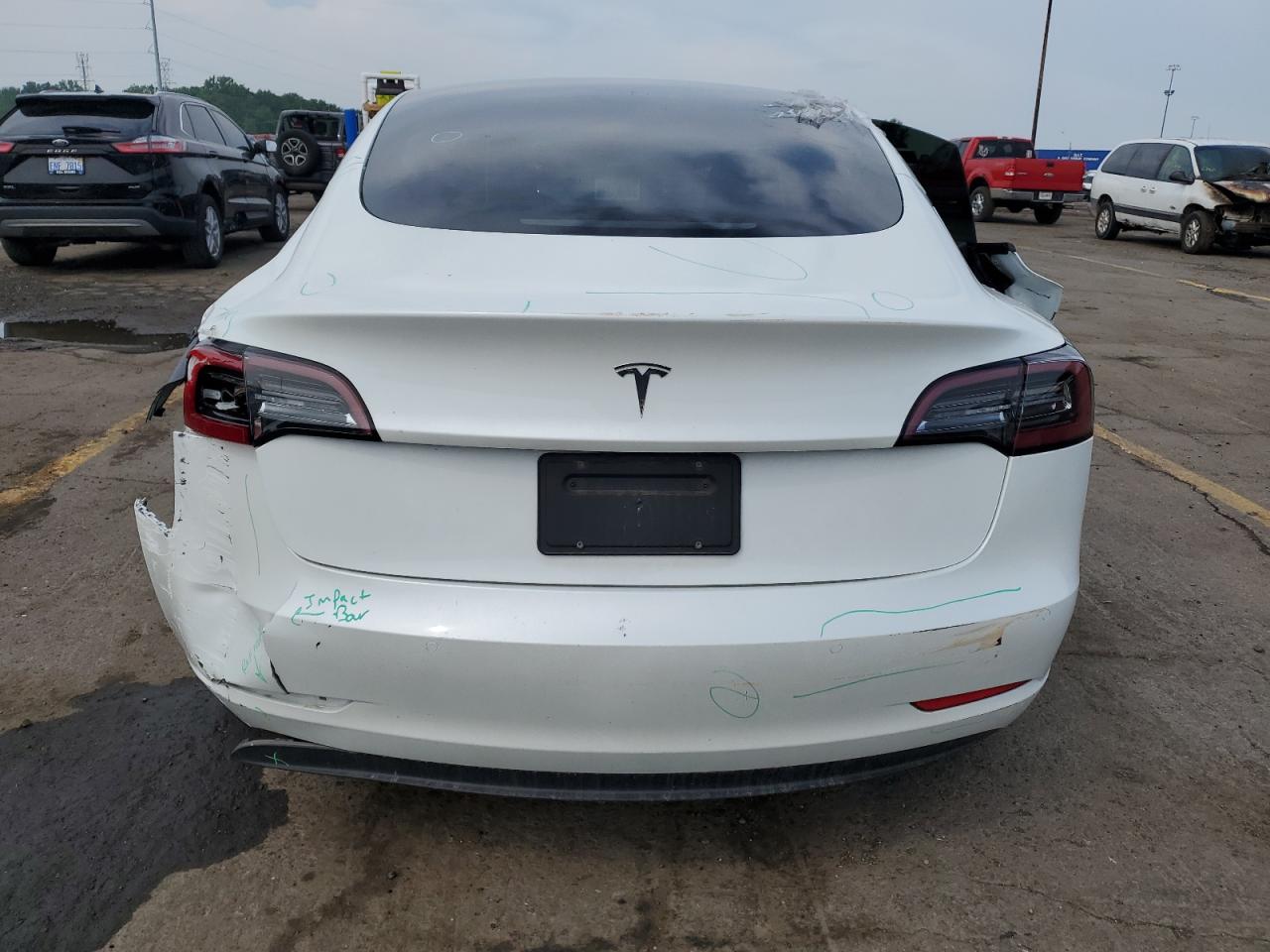 2021 Tesla Model 3 VIN: 5YJ3E1EA2MF100016 Lot: 59670794