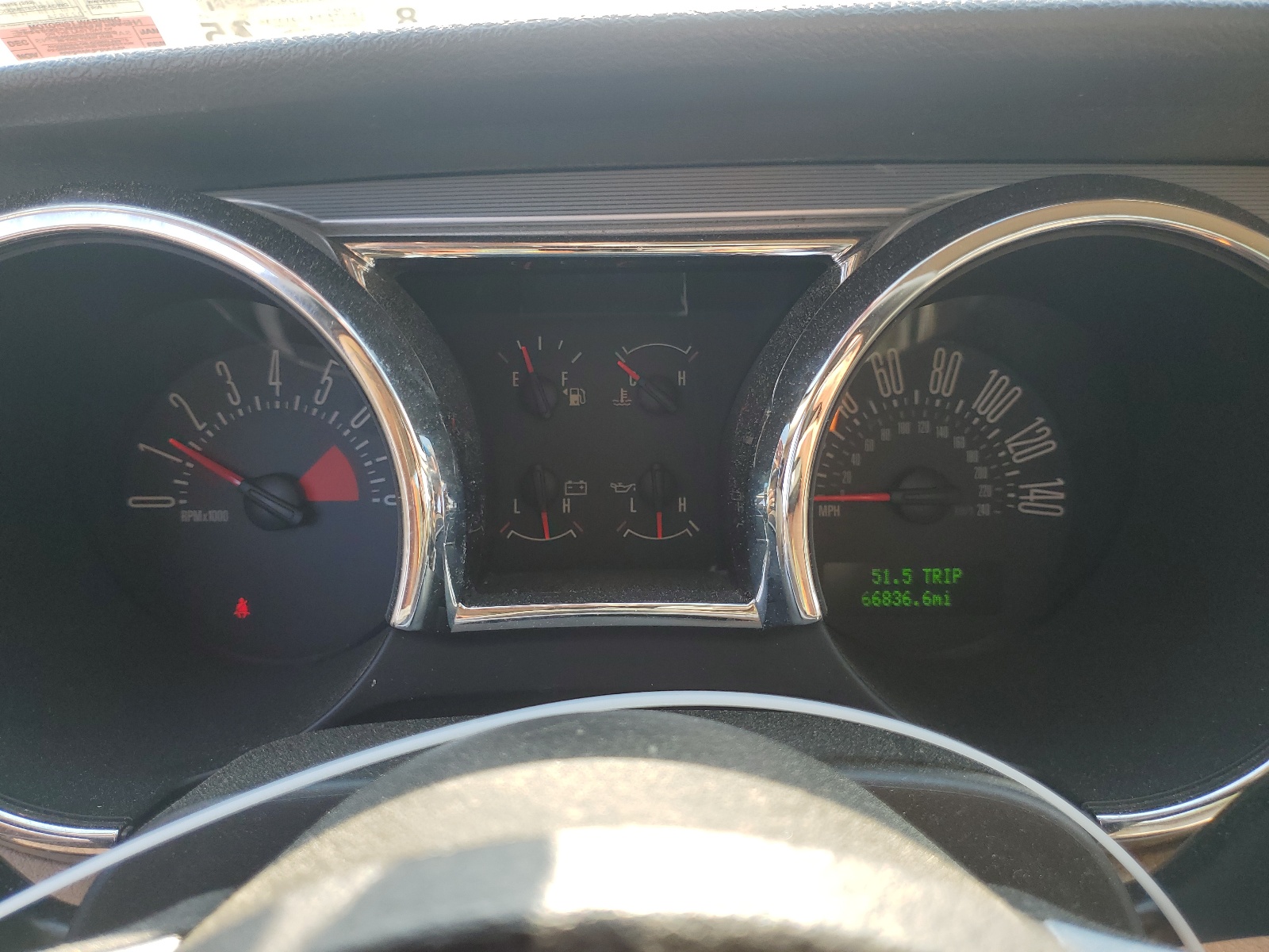 1ZVFT80N475210736 2007 Ford Mustang