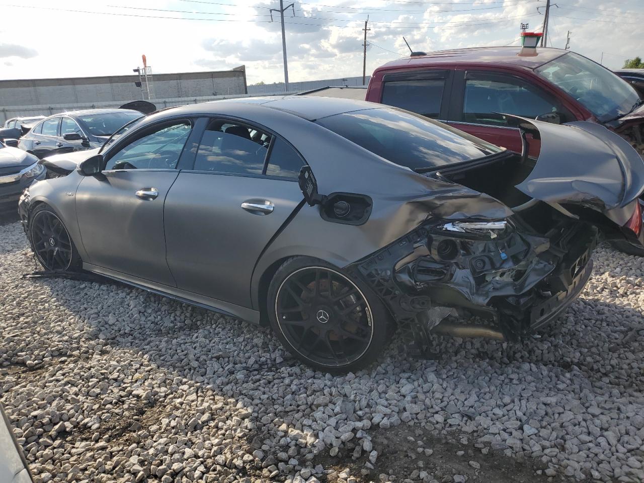 2022 Mercedes-Benz Cla 45 Amg VIN: W1K5J5DB0NN281082 Lot: 57075254