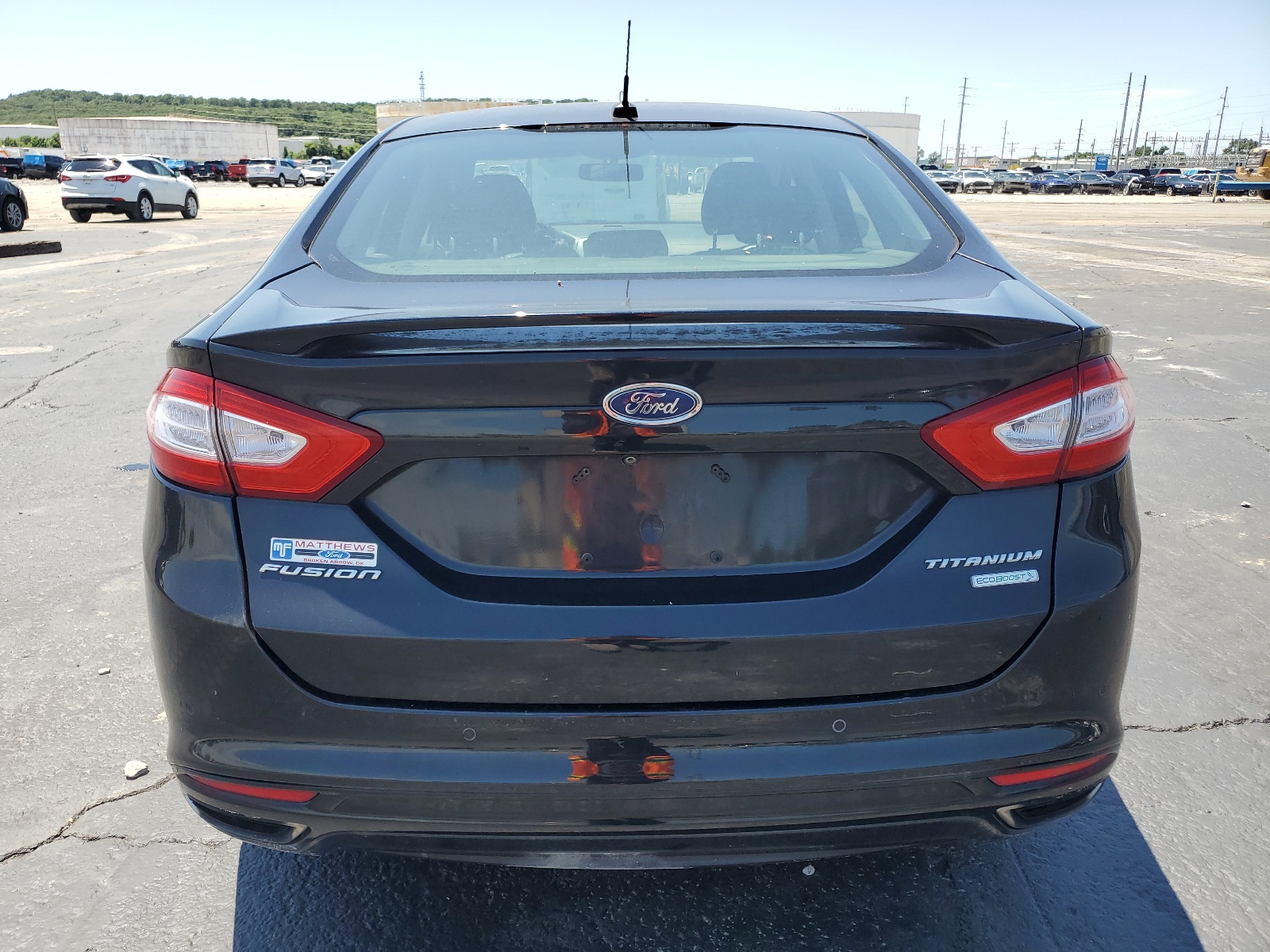 3FA6P0K98DR385336 2013 Ford Fusion Titanium