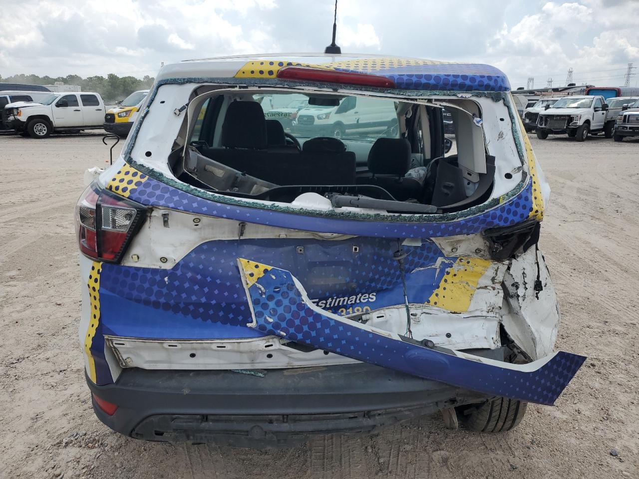 2017 Ford Escape S VIN: 1FMCU0F74HUB95915 Lot: 61296724