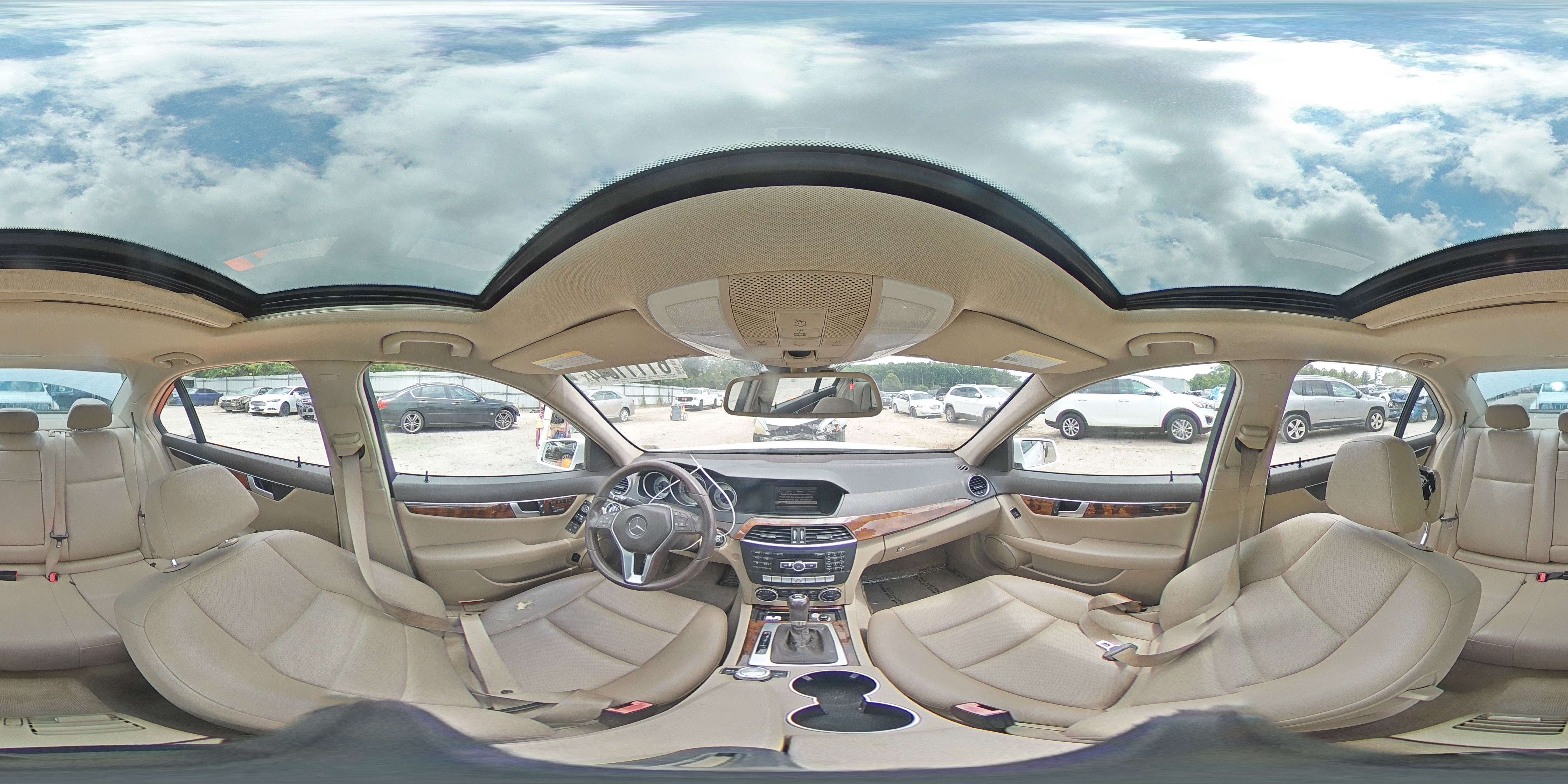 2013 Mercedes-Benz C 250 VIN: WDDGF4HB3DR266906 Lot: 61111044