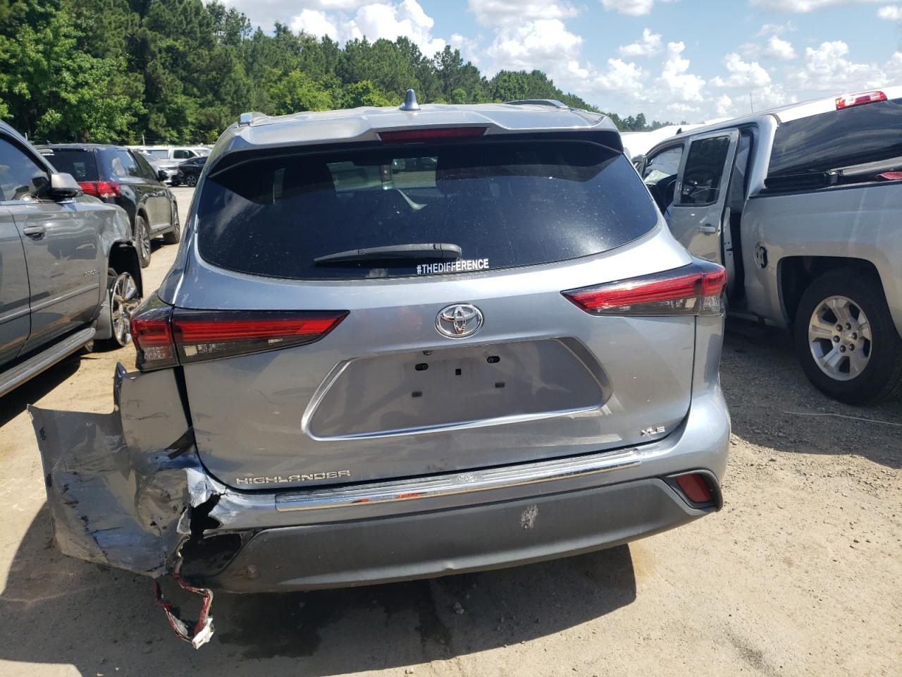 2021 Toyota Highlander Xle VIN: 5TDGZRAH7MS065007 Lot: 60638314