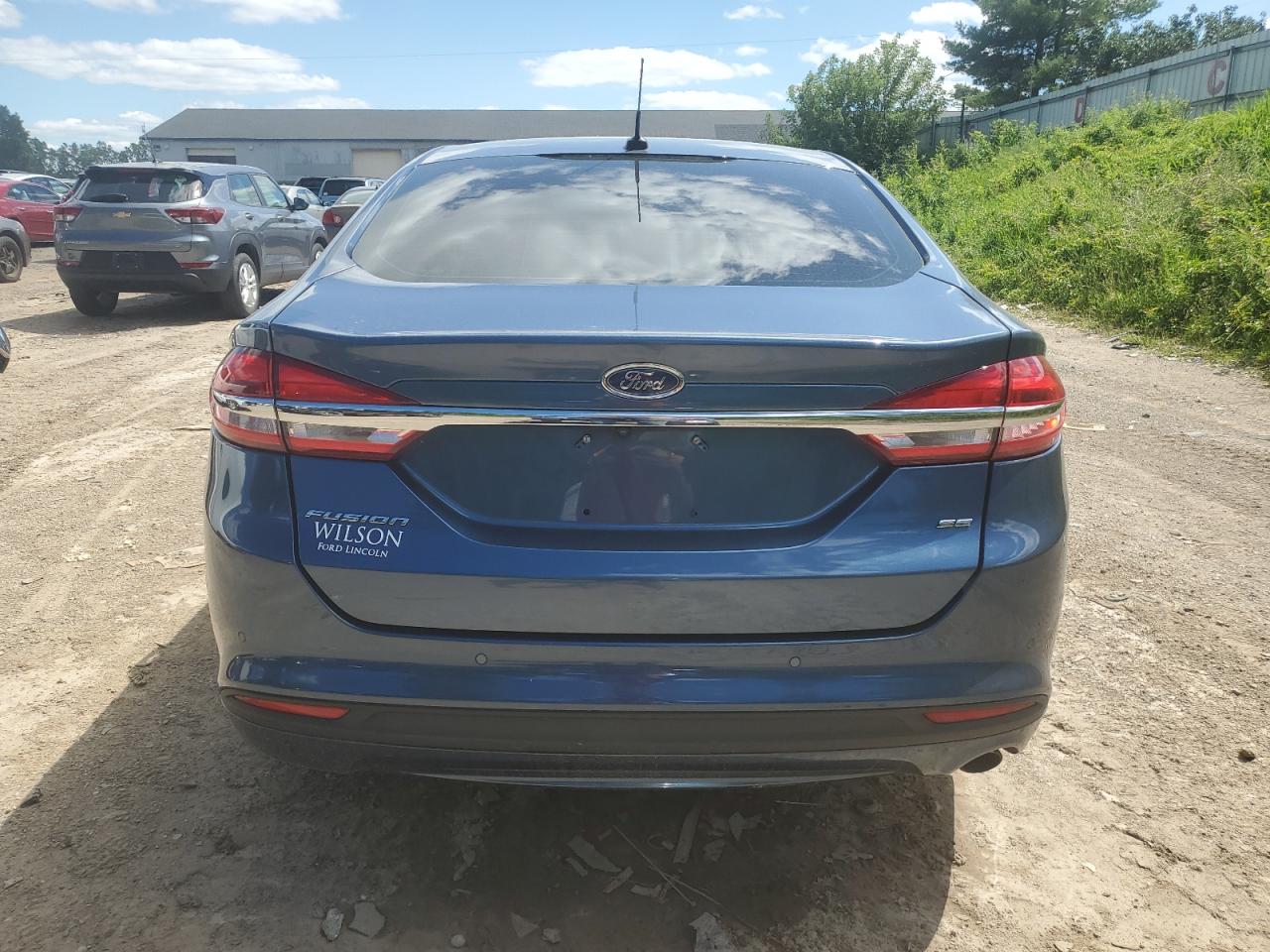 2018 Ford Fusion Se VIN: 3FA6P0H71JR165800 Lot: 60374014