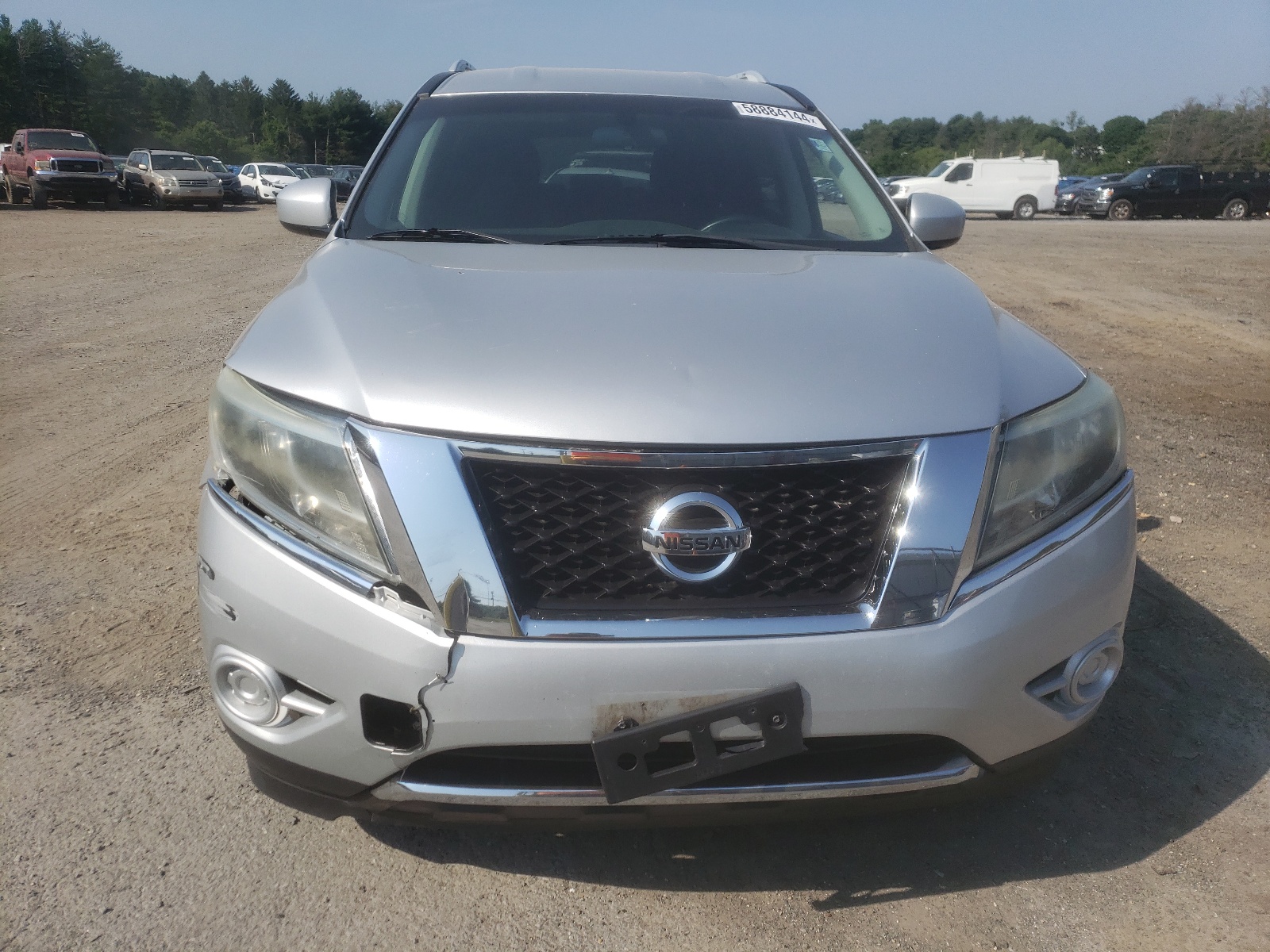 2014 Nissan Pathfinder S vin: 5N1AR2MM5EC663648