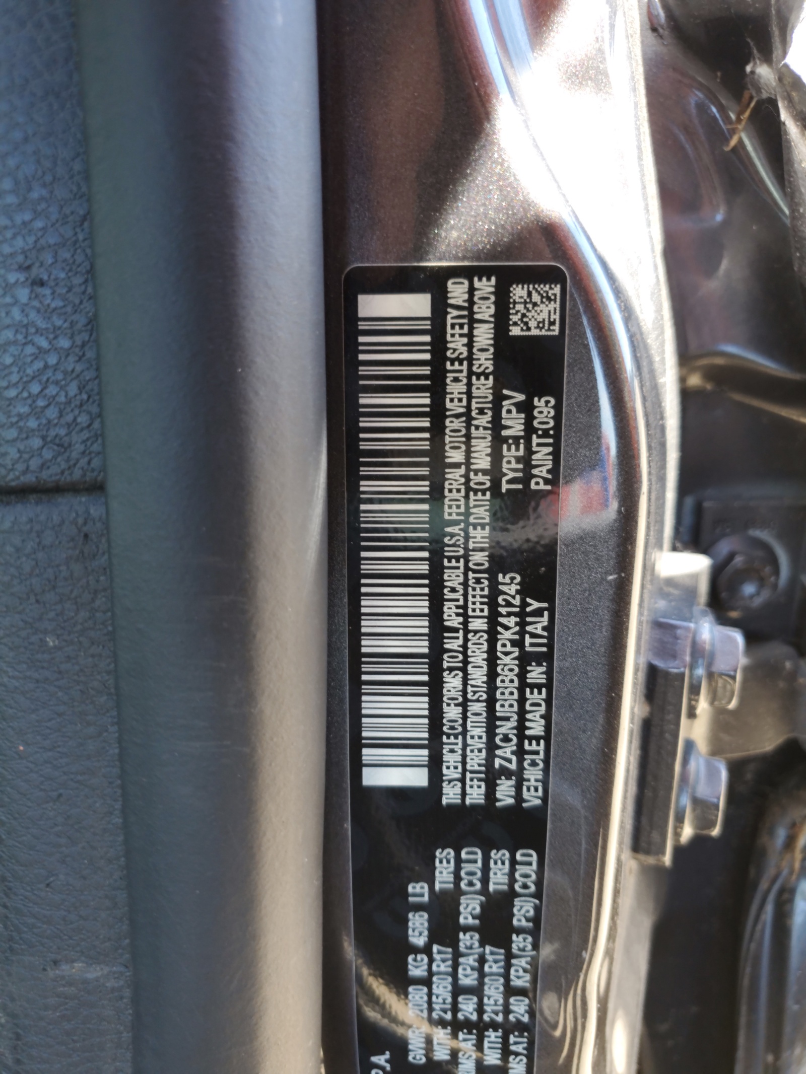 ZACNJBBB6KPK41245 2019 Jeep Renegade Latitude