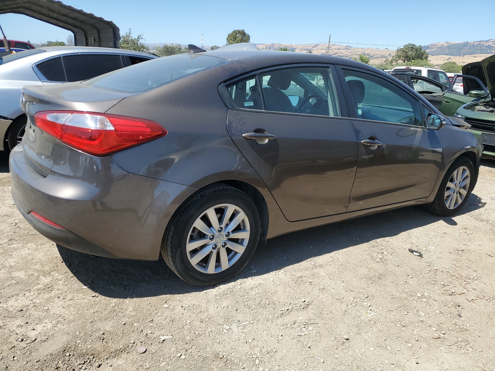 2014 Kia Forte Lx vin: KNAFX4A67E5098421