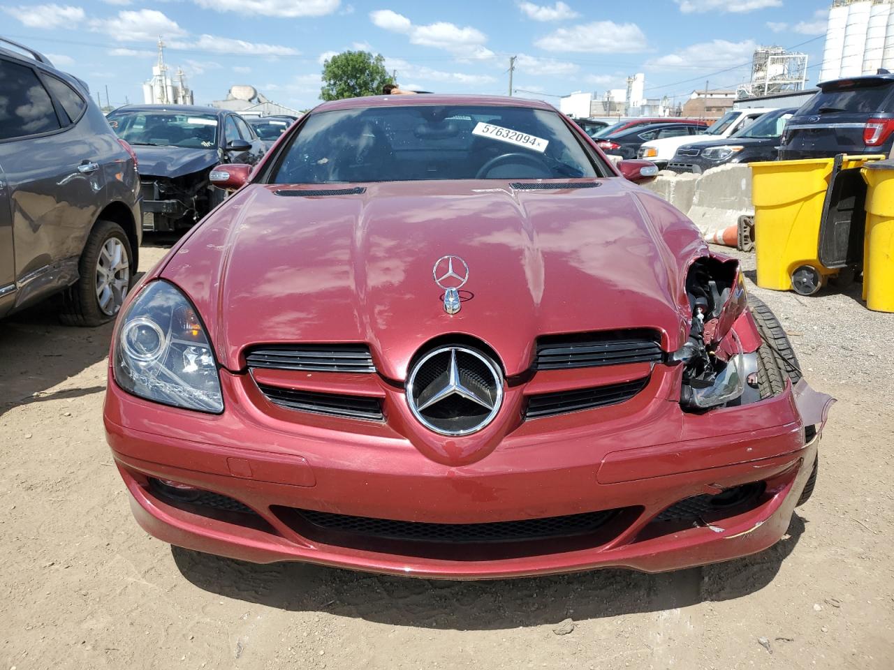 2007 Mercedes-Benz Slk 280 VIN: WDBWK54F67F144111 Lot: 57632094