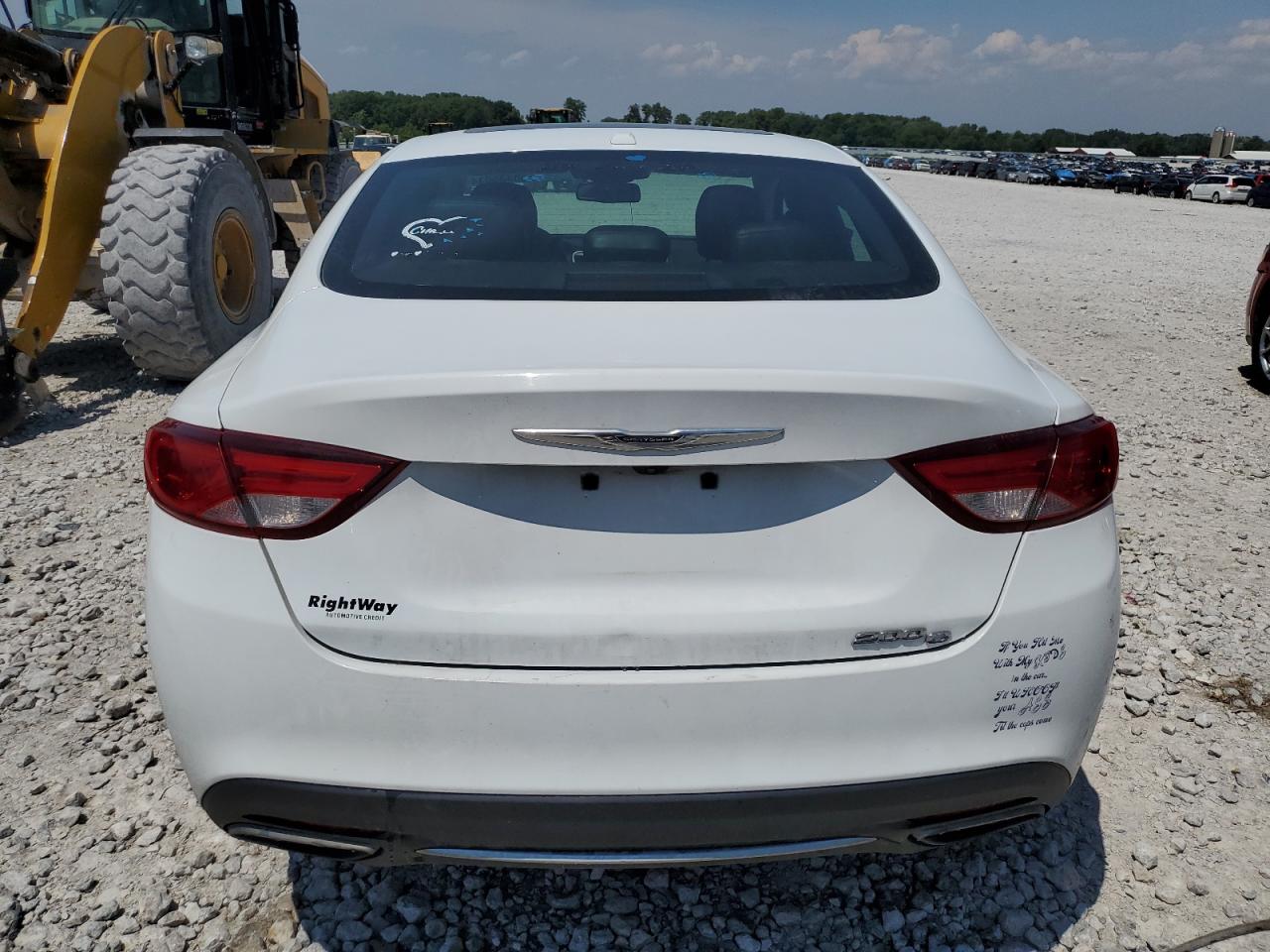 2016 Chrysler 200 C VIN: 1C3CCCCG3GN180865 Lot: 58436014