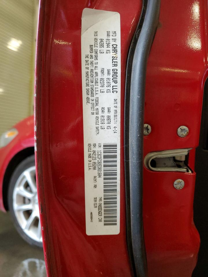 2014 Dodge Dart Limited VIN: 1C3CDFCB2ED831604 Lot: 60245494