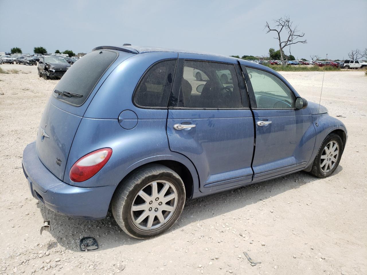 2007 Chrysler Pt Cruiser Limited blue van gas 3A8FY68B37T531517 photo #4