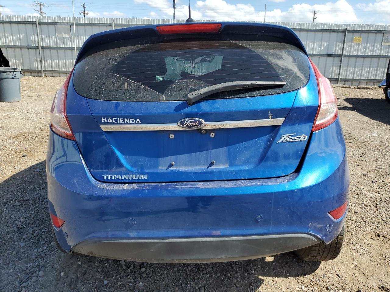 2018 Ford Fiesta Titanium VIN: 3FADP4FJ7JM133265 Lot: 59576004