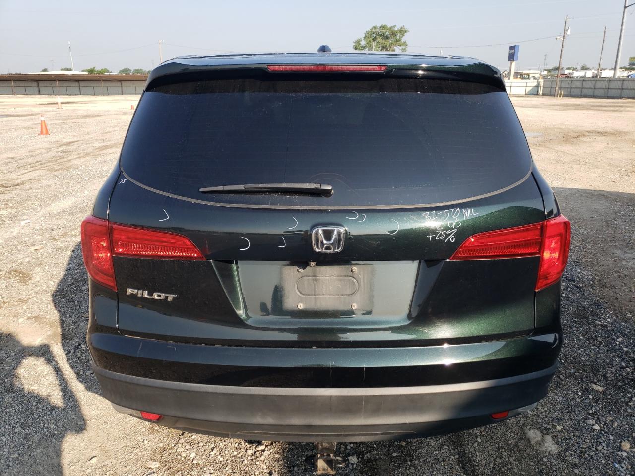 2016 Honda Pilot Exln VIN: 5FNYF5H73GB053674 Lot: 58981034