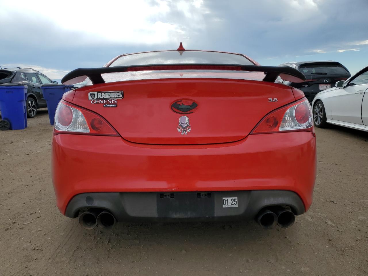 2010 Hyundai Genesis Coupe 3.8L VIN: KMHHU6KH5AU027245 Lot: 60293654