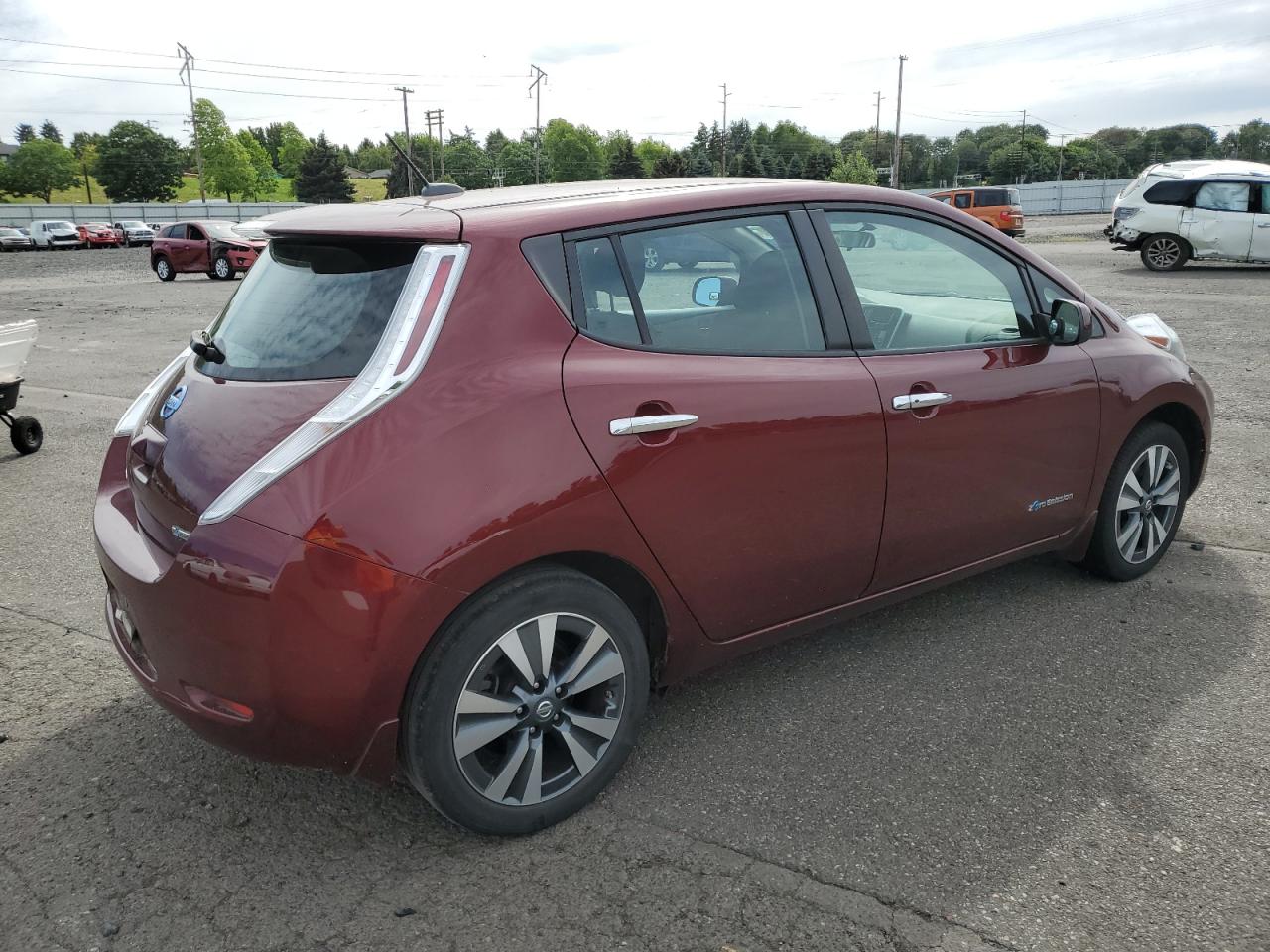 2017 Nissan Leaf S VIN: 1N4BZ0CP6HC307017 Lot: 60066974