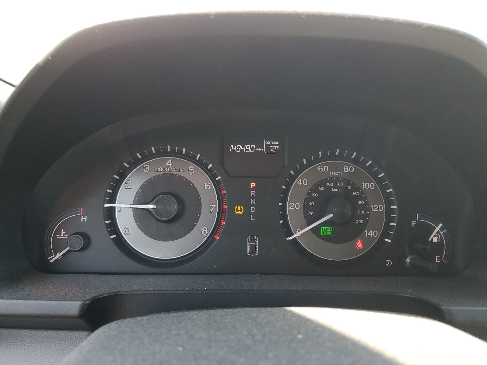 5FNRL5H65CB054839 2012 Honda Odyssey Exl