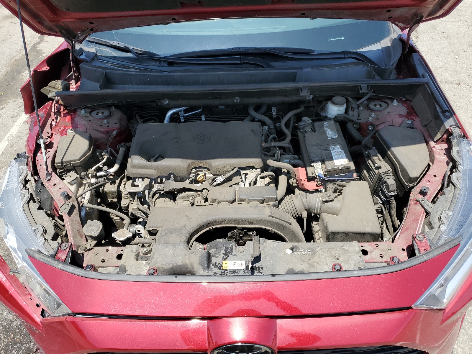 2T3W1RFV6MW110213 2021 Toyota Rav4 Xle