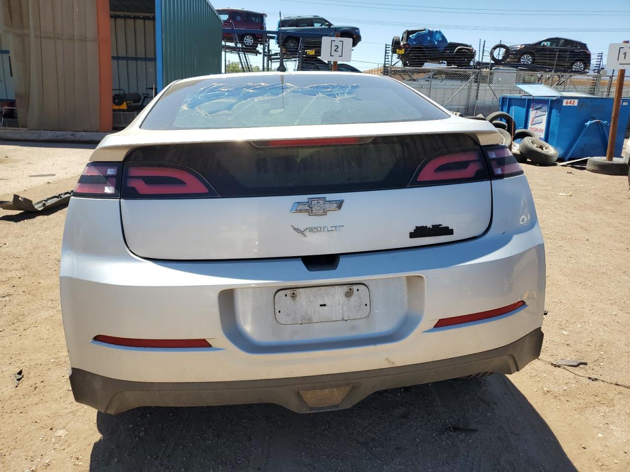 2013 Chevrolet Volt VIN: 1G1RE6E43DU138341 Lot: 57112914