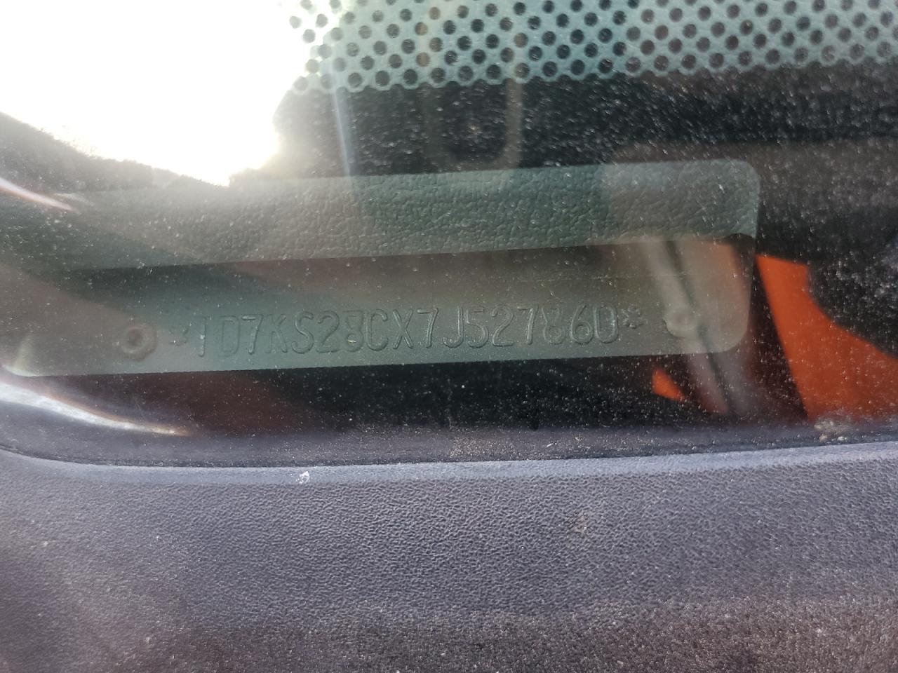 2007 Dodge Ram 2500 St VIN: 1D7KS28CX7J527860 Lot: 60277814