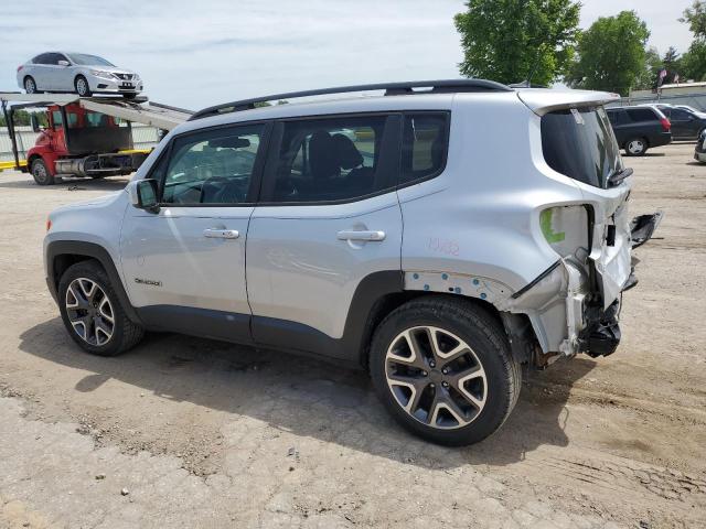  JEEP RENEGADE 2016 Srebrny