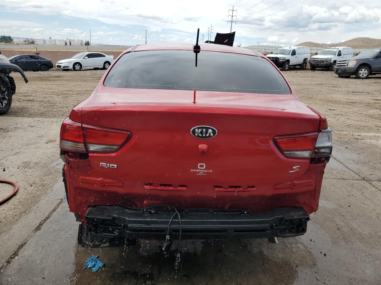 2021 Kia Rio Lx VIN: 3KPA24AD0ME380445 Lot: 60493674