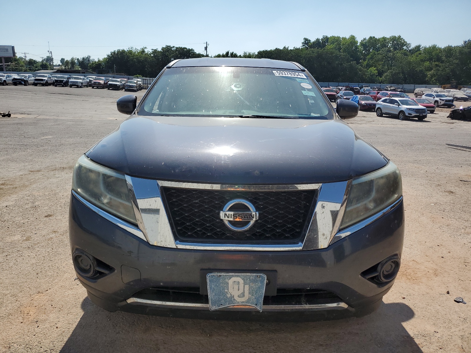 2013 Nissan Pathfinder S vin: 5N1AR2MM9DC682623