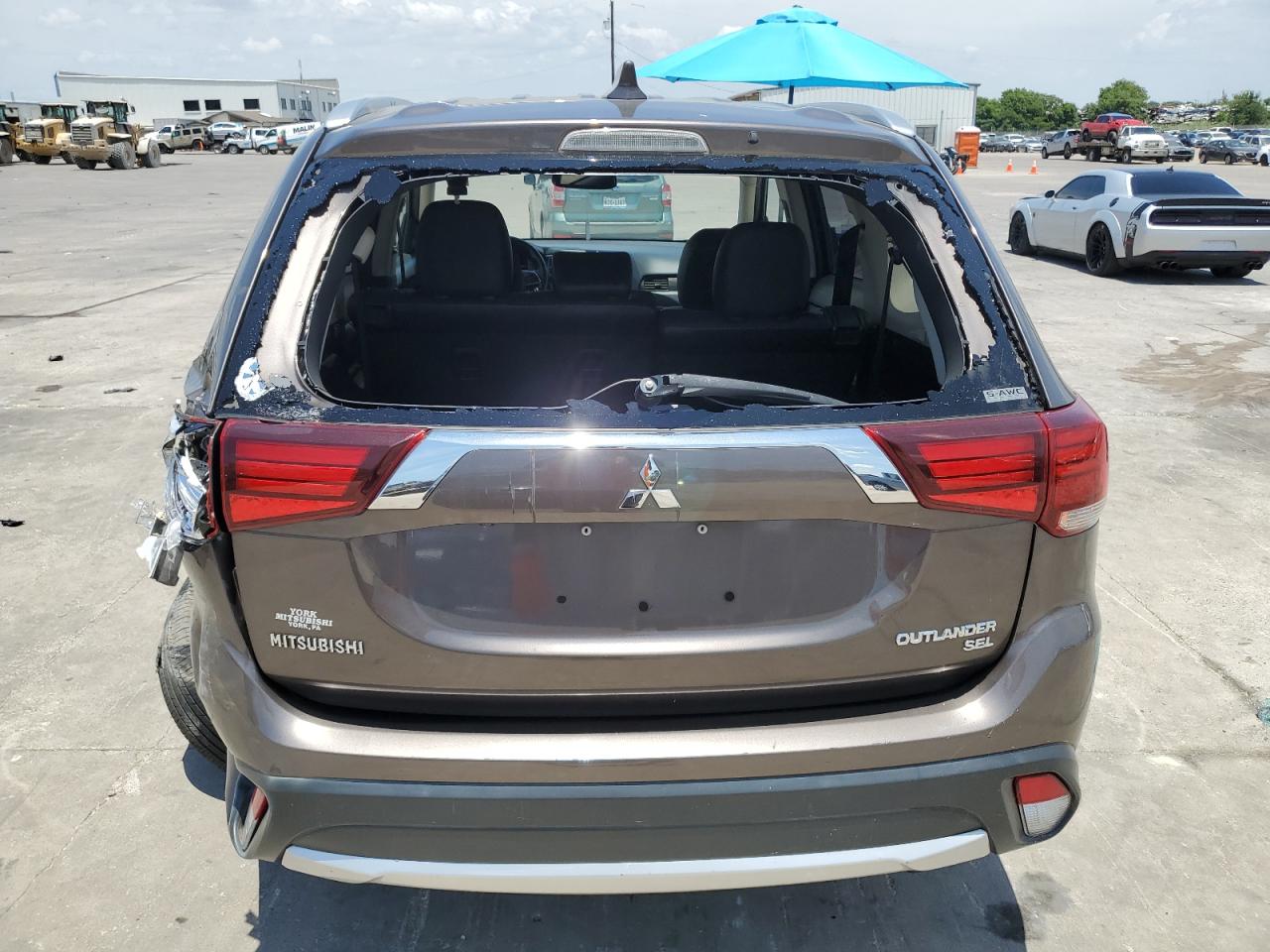 2017 Mitsubishi Outlander Se VIN: JA4AZ3A30HZ055148 Lot: 61341044