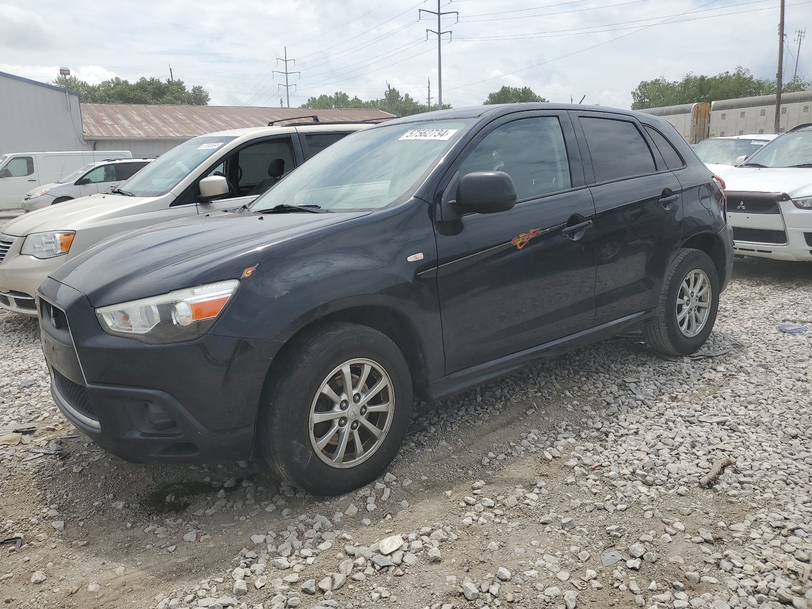 JA4AP3AU0BZ019742 2011 Mitsubishi Outlander Sport Es