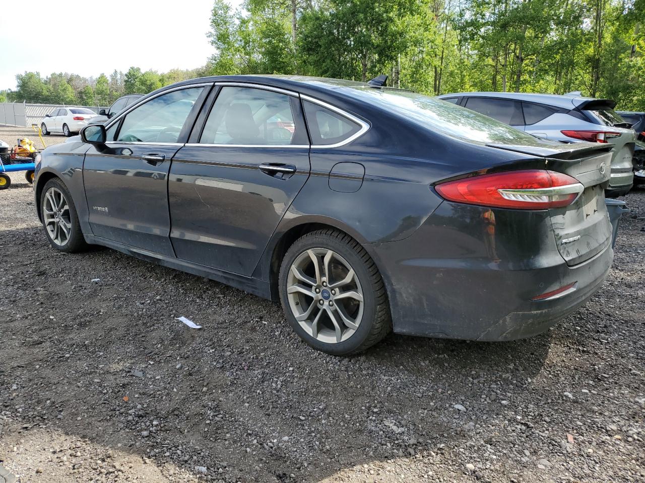 2019 Ford Fusion Titanium VIN: 3FA6P0RU8KR277483 Lot: 58167344