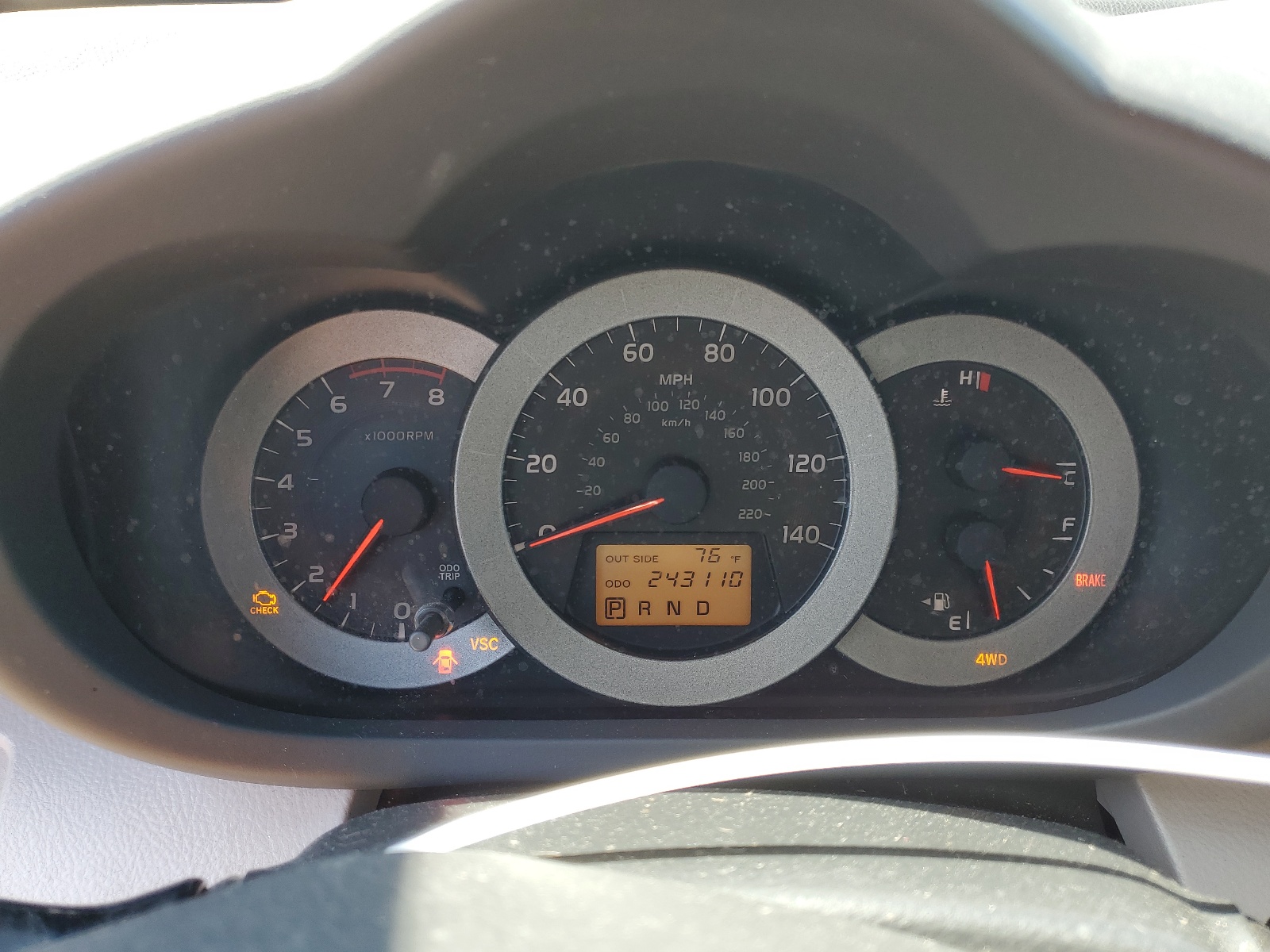 JTMBD33V875078836 2007 Toyota Rav4