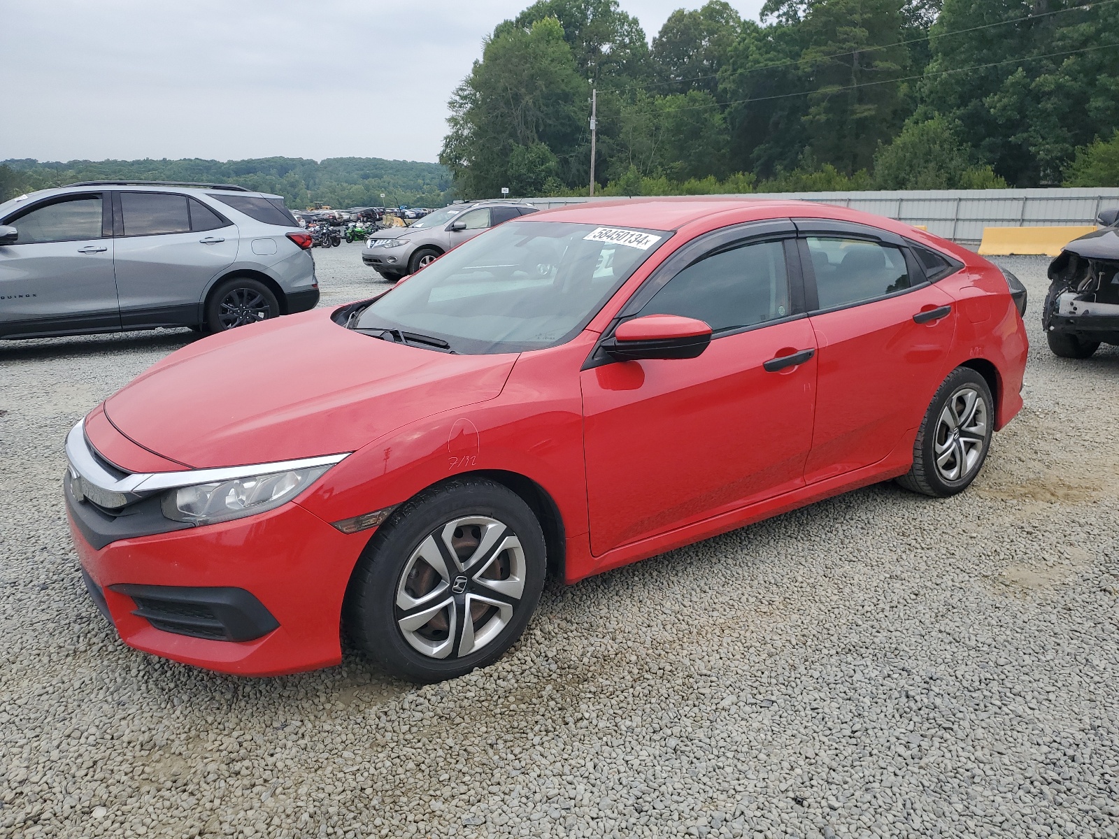 2017 Honda Civic Lx vin: 2HGFC2F56HH576068