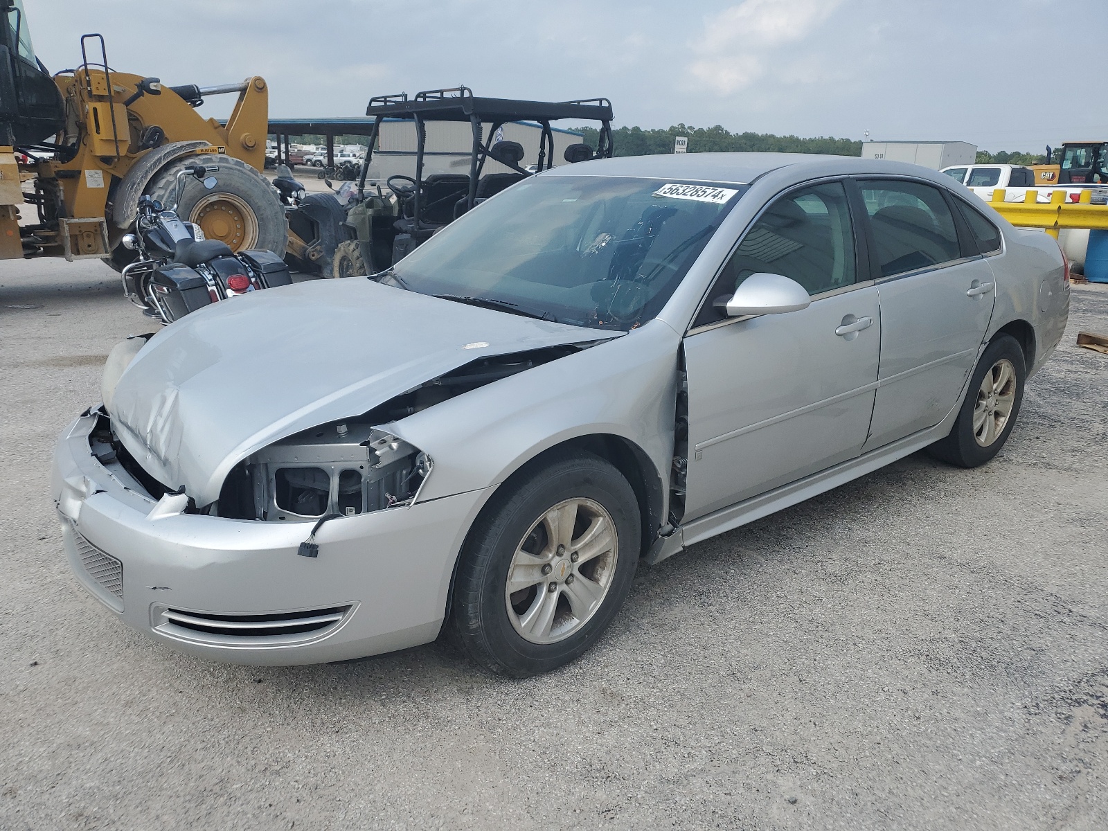 2012 Chevrolet Impala Ls vin: 2G1WF5E31C1310877