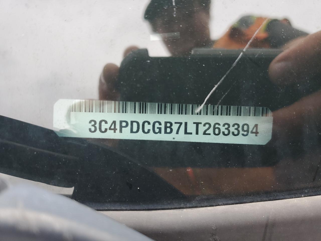 2020 Dodge Journey Crossroad VIN: 3C4PDCGB7LT263394 Lot: 60651514