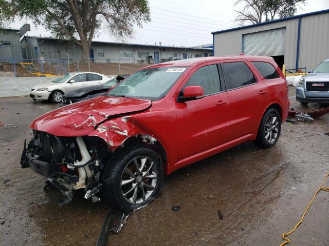  DODGE DURANGO 2014 Червоний