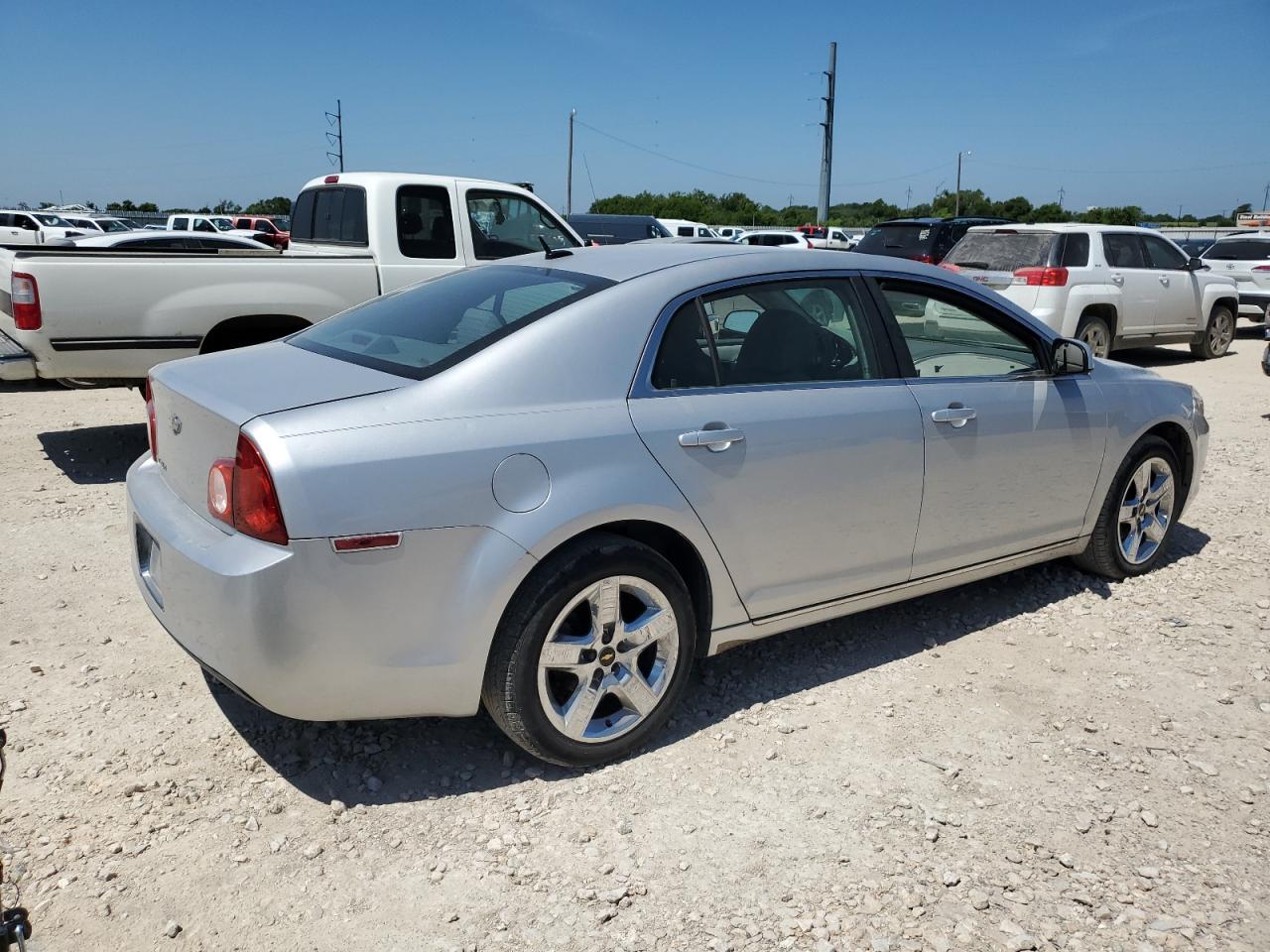 2010 Chevrolet Malibu 1Lt silver sedan gas 1G1ZC5EB9AF263052 photo #4