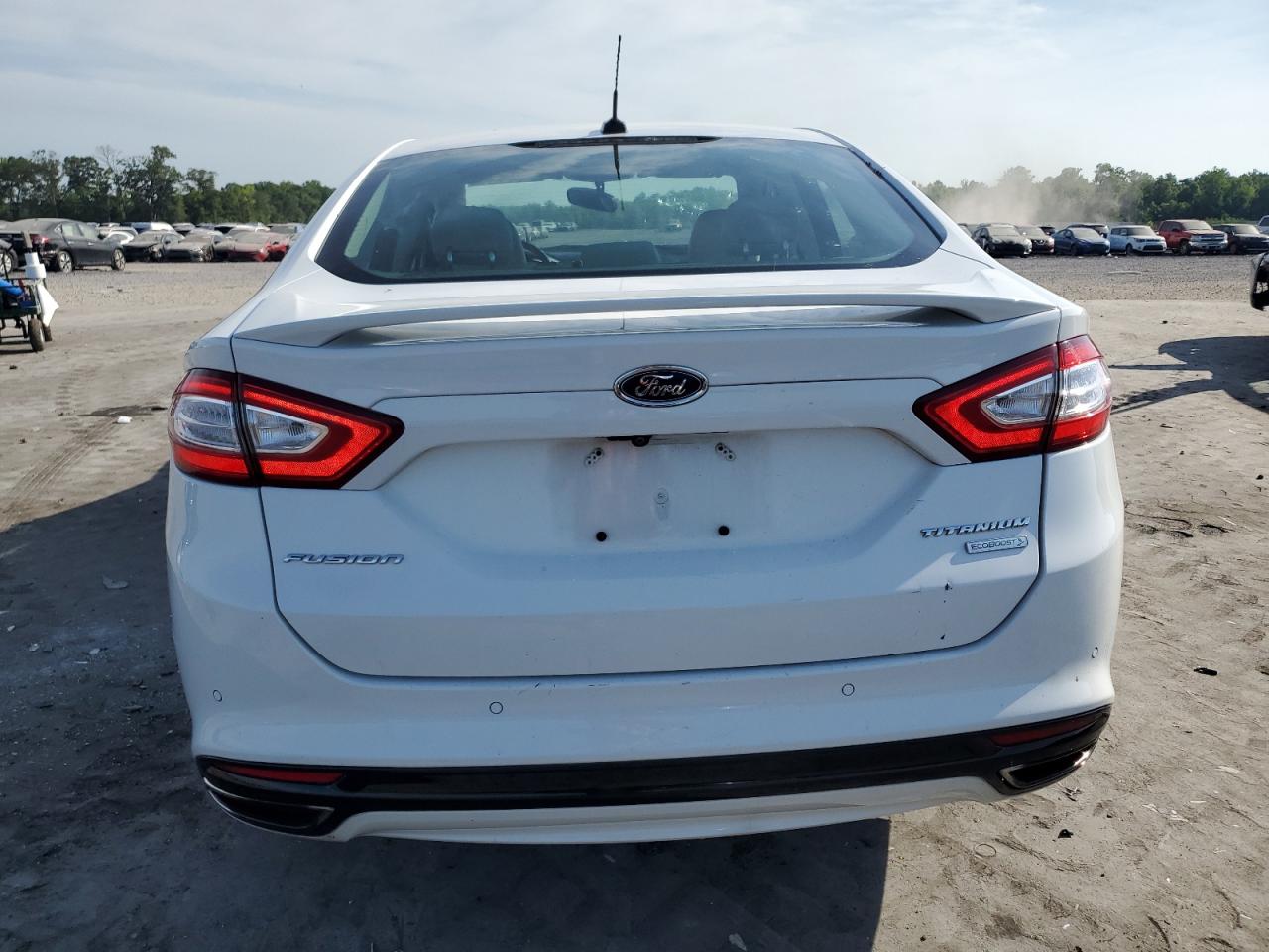 2015 Ford Fusion Titanium VIN: 3FA6P0K9XFR297956 Lot: 60753784
