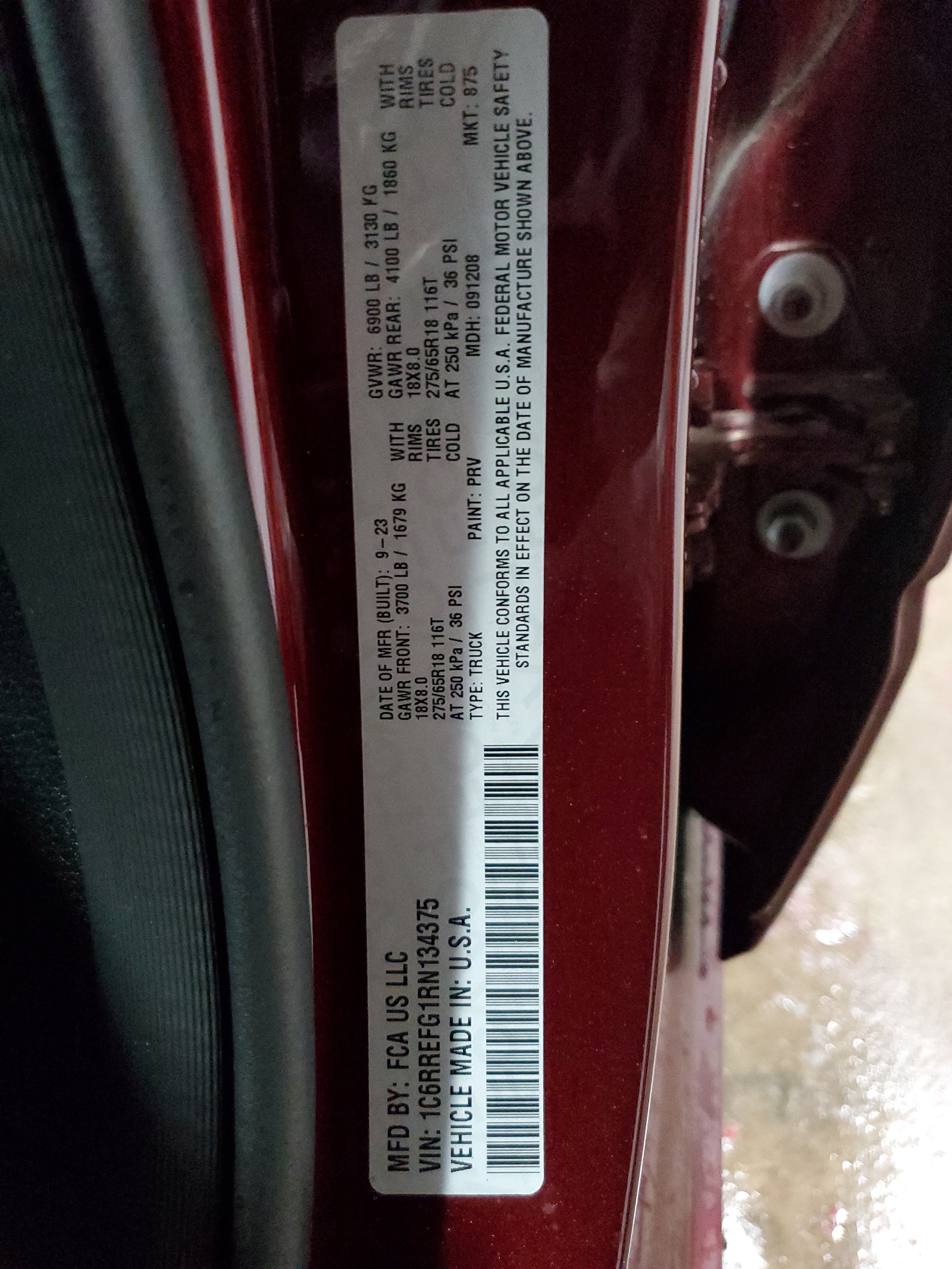 1C6RREFG1RN134375 2024 Ram 1500 Big Horn/Lone Star