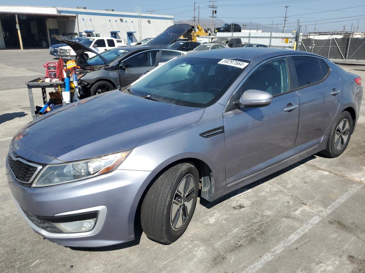 2012 Kia Optima Hybrid VIN: KNAGM4AD0C5012746 Lot: 59297564