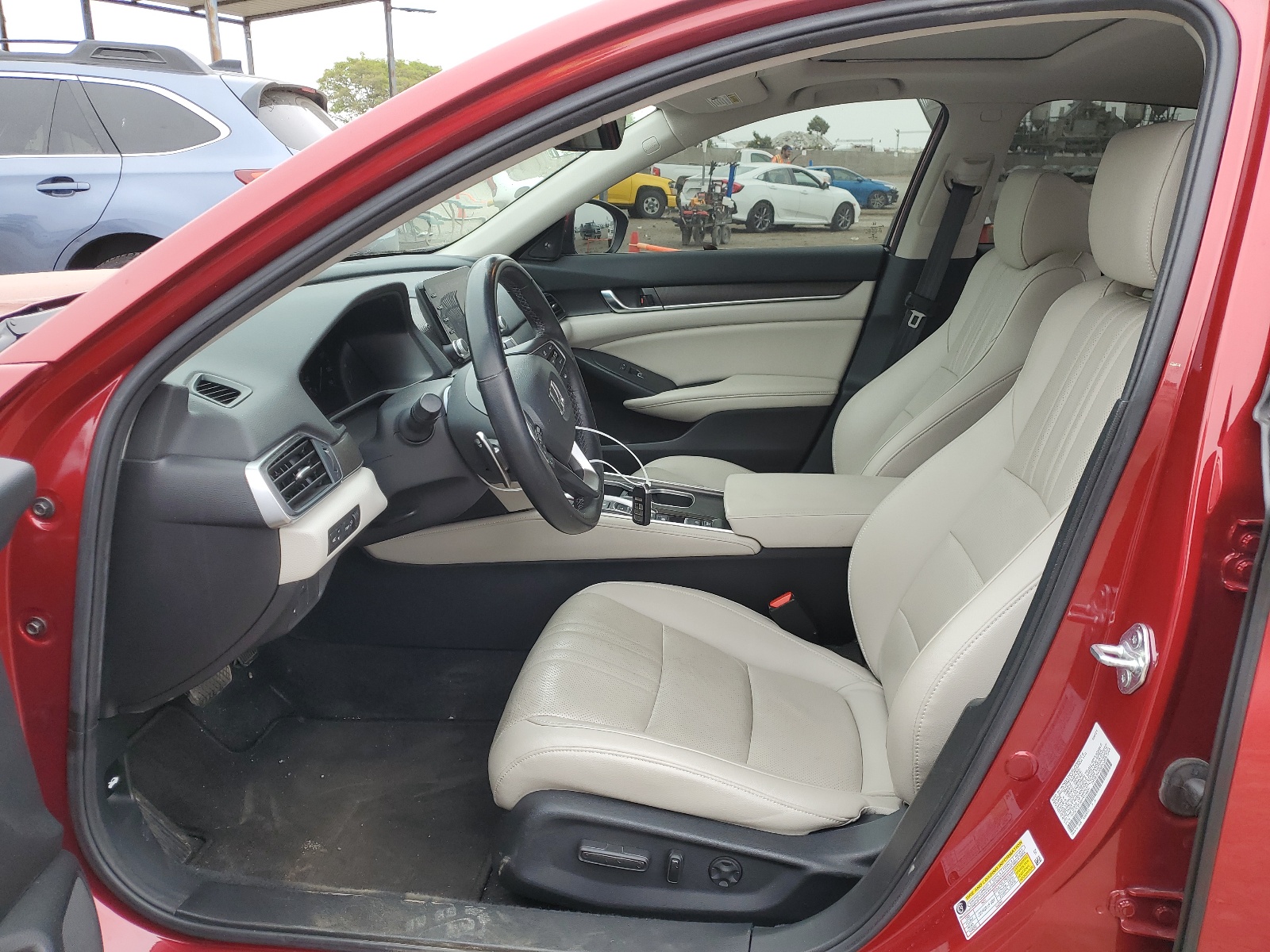 1HGCV3F96MA018431 2021 Honda Accord Touring Hybrid