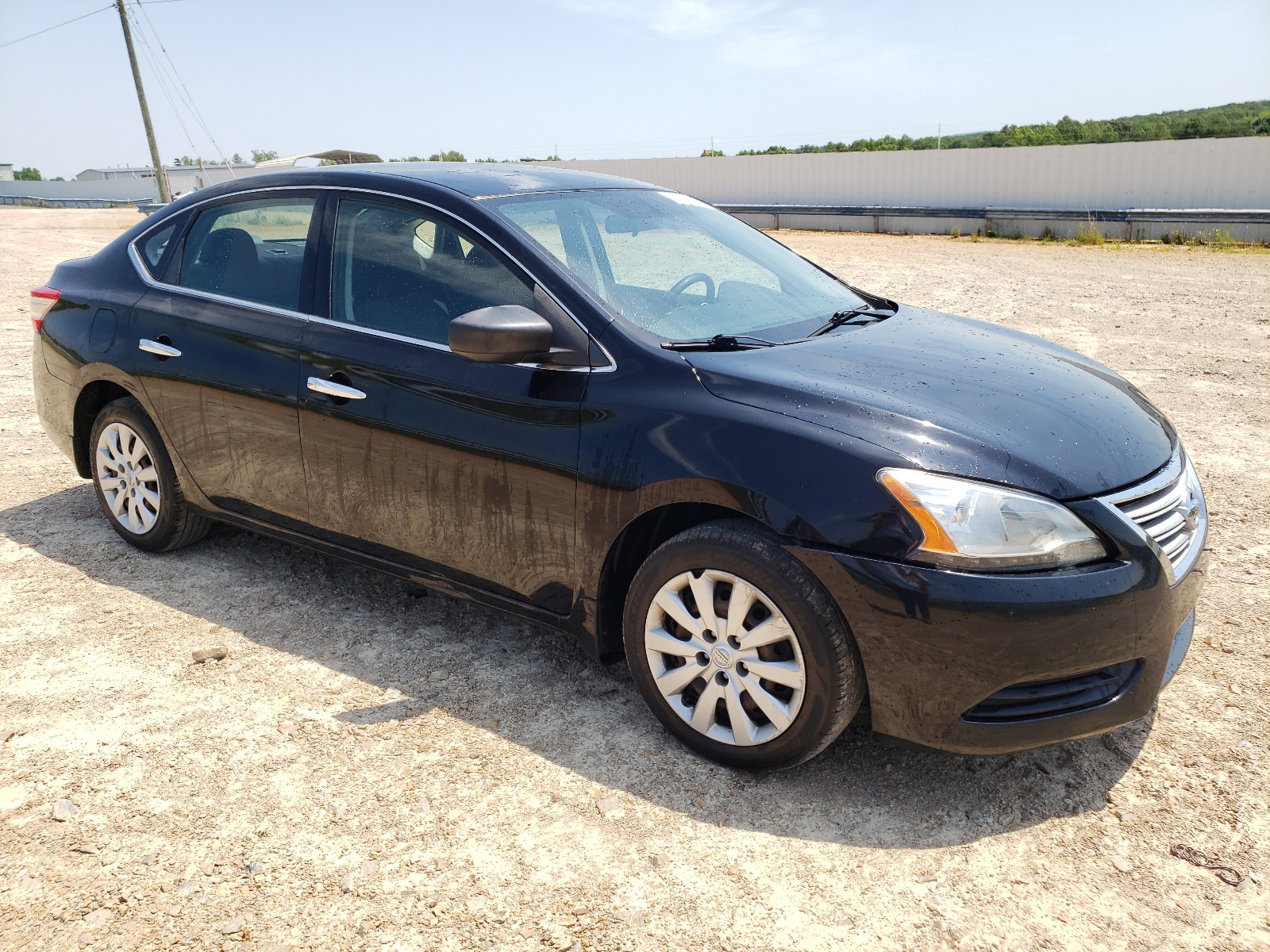 2014 Nissan Sentra S vin: 1N4AB7AP2EN852725