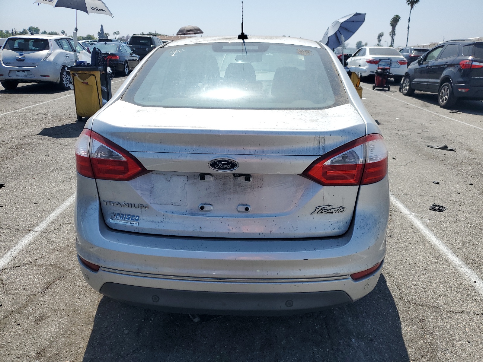 2014 Ford Fiesta Titanium vin: 3FADP4CJ9EM151213