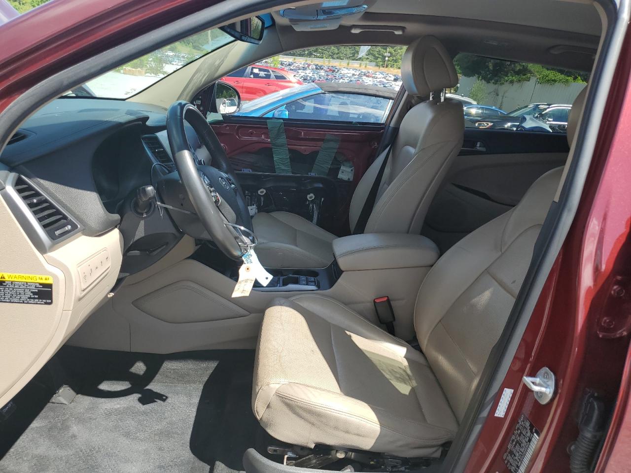 2016 Hyundai Tucson Limited VIN: KM8J3CA22GU053634 Lot: 58090924