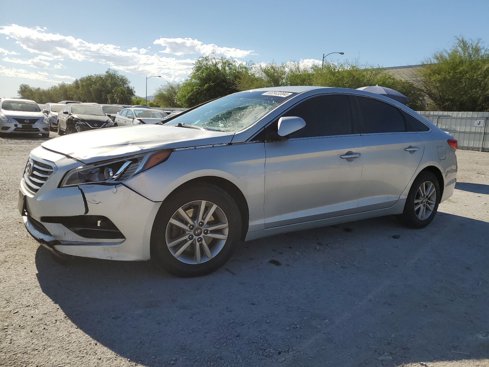 2017 Hyundai Sonata Se vin: 5NPE24AF1HH465704