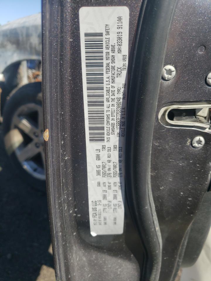 2016 Ram 1500 St VIN: 1C6RR7FT7GS308246 Lot: 58479194