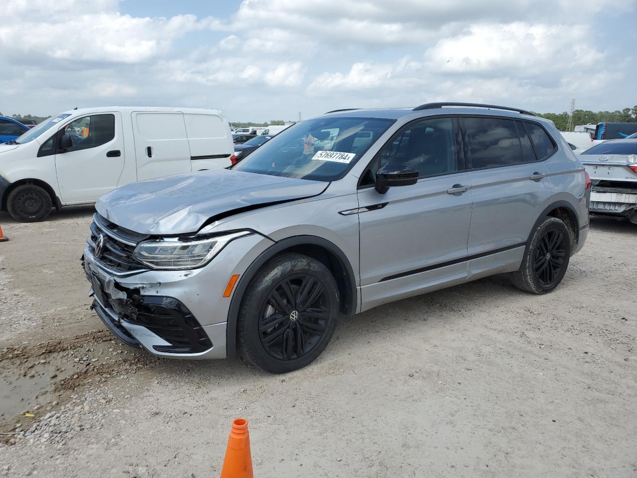 2022 Volkswagen Tiguan Se R-Line Black VIN: 3VVCB7AX8NM155073 Lot: 56497074