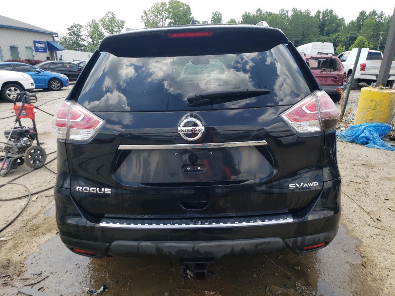 2016 Nissan Rogue S VIN: KNMAT2MV3GP736798 Lot: 59708414