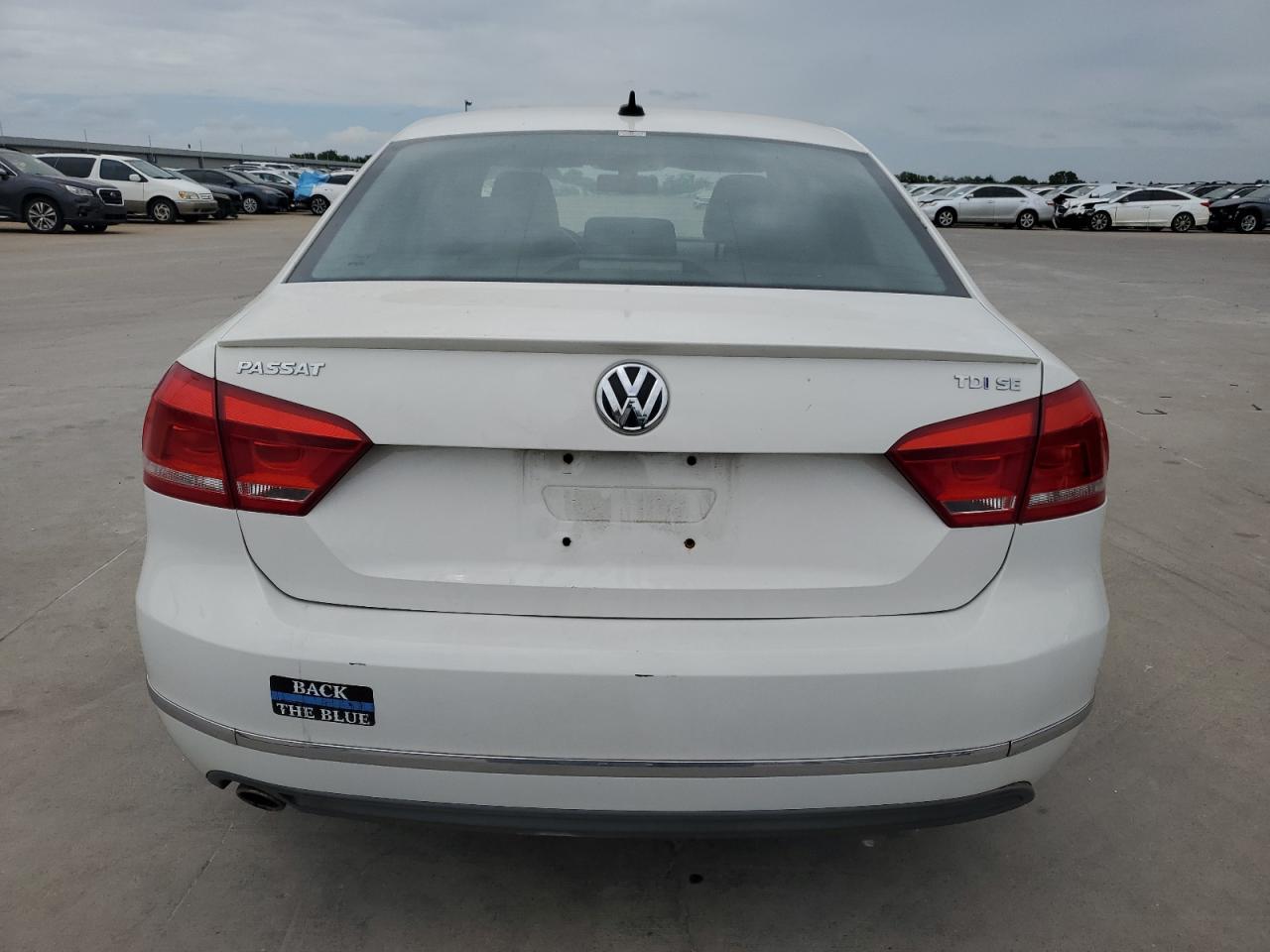 2012 Volkswagen Passat Se VIN: 1VWBN7A3XCC051324 Lot: 59769994